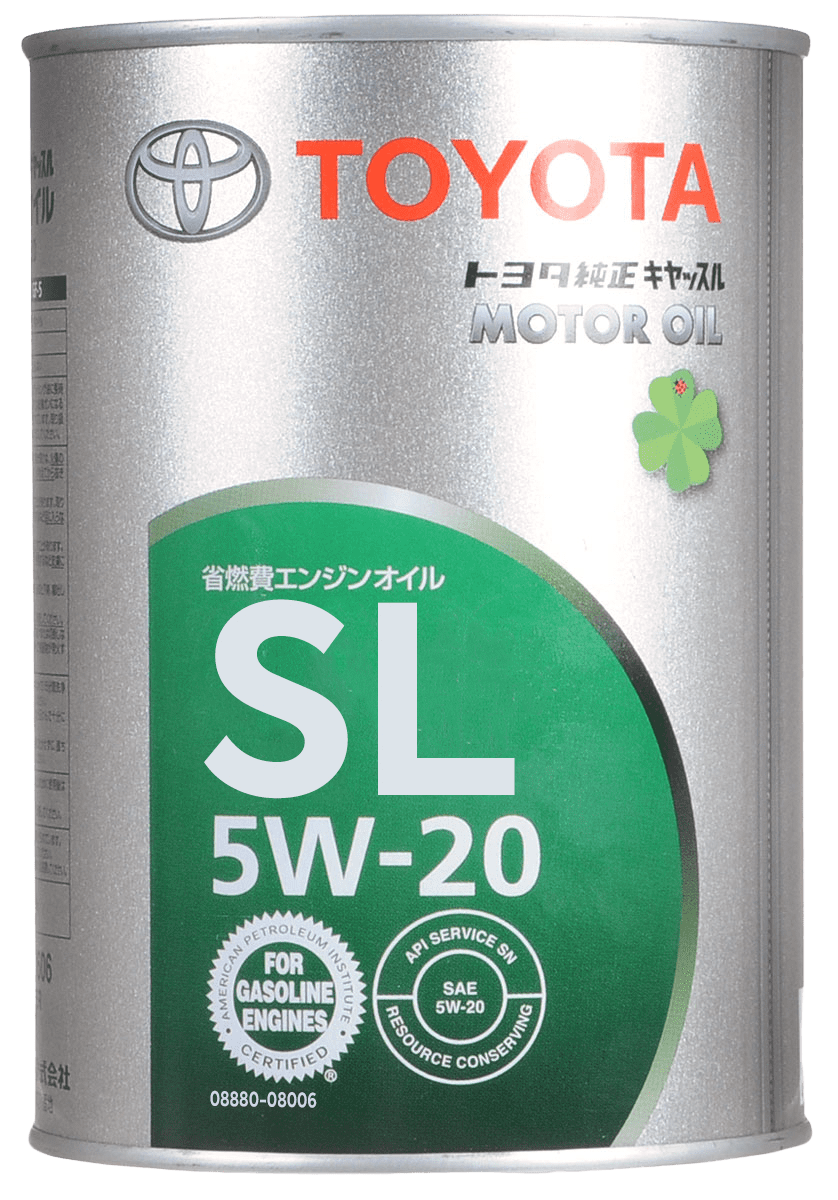 Моторное масло Toyota SL 5W-20, 1л